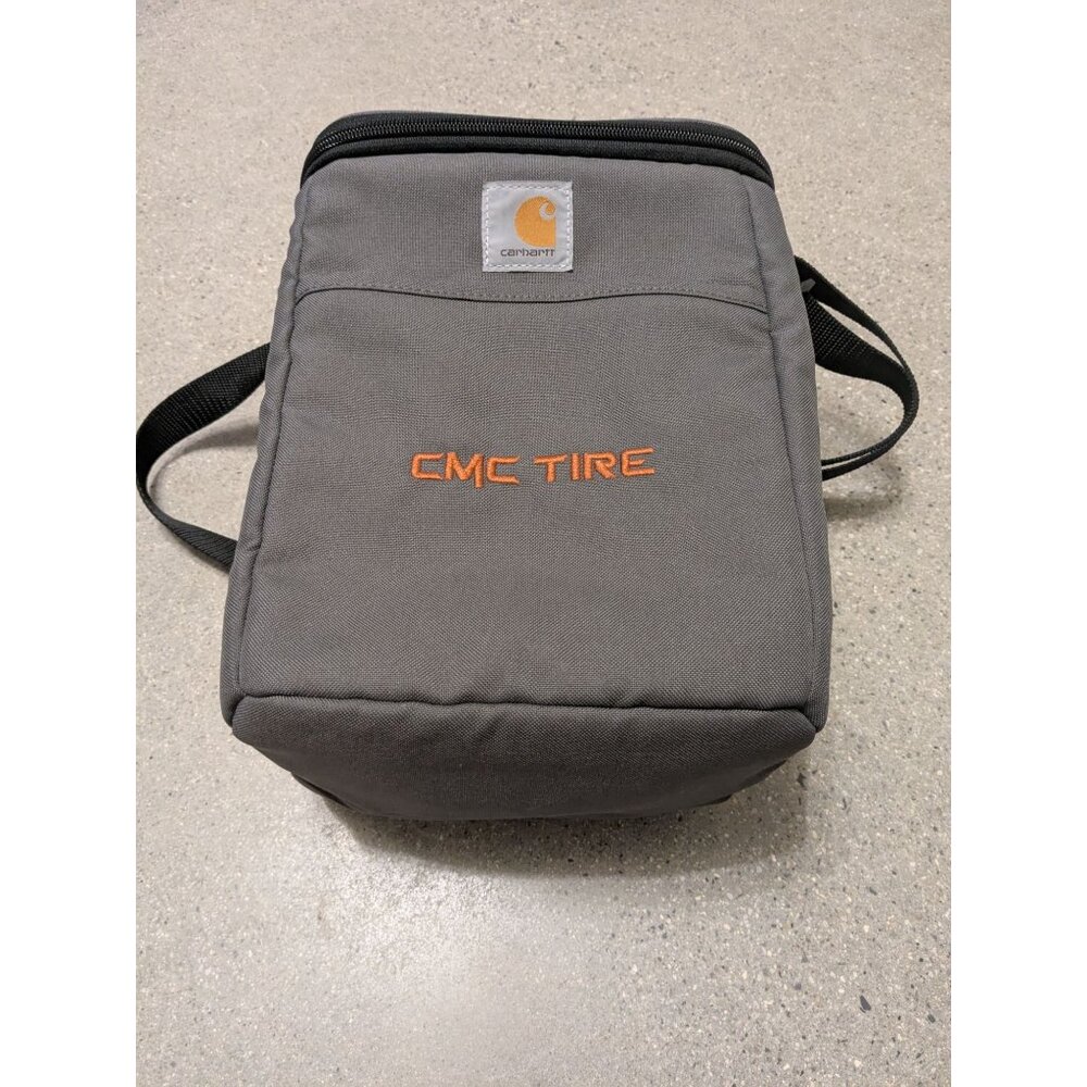 Carhartt CMC Tire Insulated Lunch Bag With Adjustable Strap - Gray